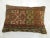 French Provincial Tribal Vintage Lumbar Rug Pillow For Sale - Image 3 of 3
