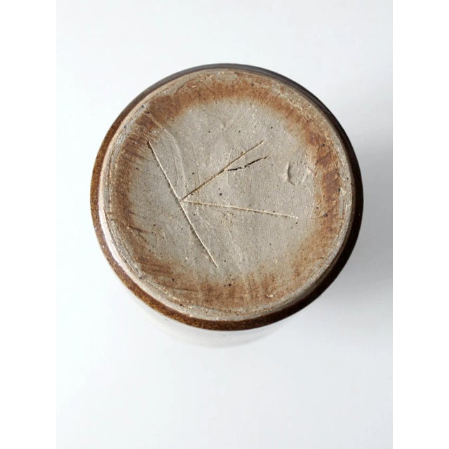 Vintage Studio Pottery Vase For Sale - Image 9 of 10