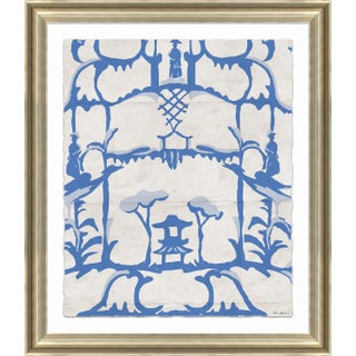 Folly in Blue By Dana Gibson, Framed Art Print For Sale