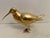 Metal Vintage Hollywood Regency Brass Sandpiper Bird Sculpture For Sale - Image 7 of 10