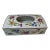Vintage German Hand-Painted Porcelain Tissue Box Cover With Floral Decoration & Gold Trim For Sale
