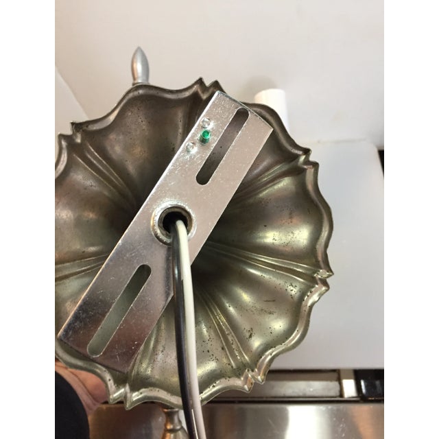 Silver 1920s Two Arm Sheffield Nickel Wall Sconce For Sale - Image 8 of 9