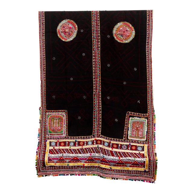 Large Tribal Indian Rabari Throw For Sale