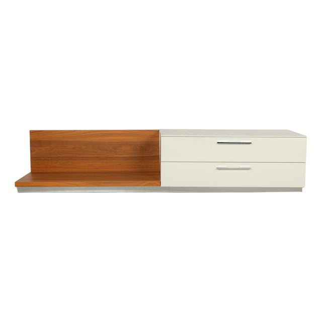 Lilac Sideboard in Cream and Brown Wood from Hülsta For Sale