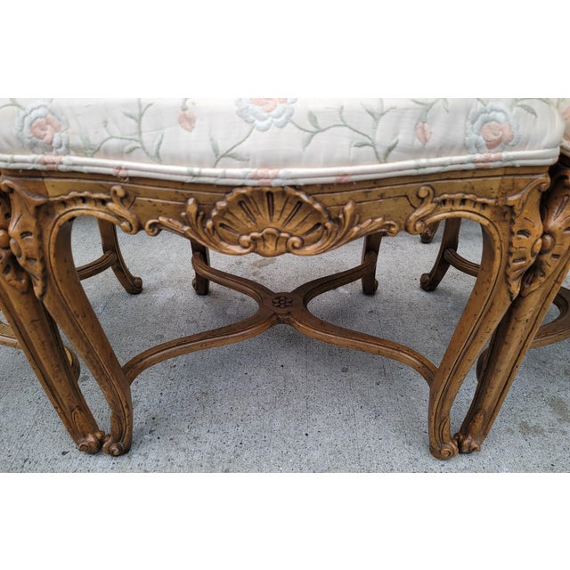 Set of 8 Vintage Baker Furniture French Country Dining Chairs Chairish