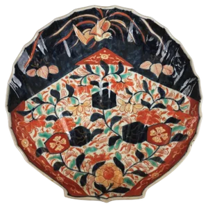 Japan Imari Porcelain Dish, 1850