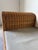 1970s Vintage Coastal Organic - Rattan Sofa With Rolled Arms & Striped Cushions For Sale - Image 15 of 18