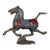 Chinese Jun Ware Style Flambe Glaze "Horse Treading on a Swallow" Sculpture For Sale