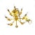Add a regal touch to any room with this very large mid-century modern chandelier, made by Chapman in 1972. This solid...