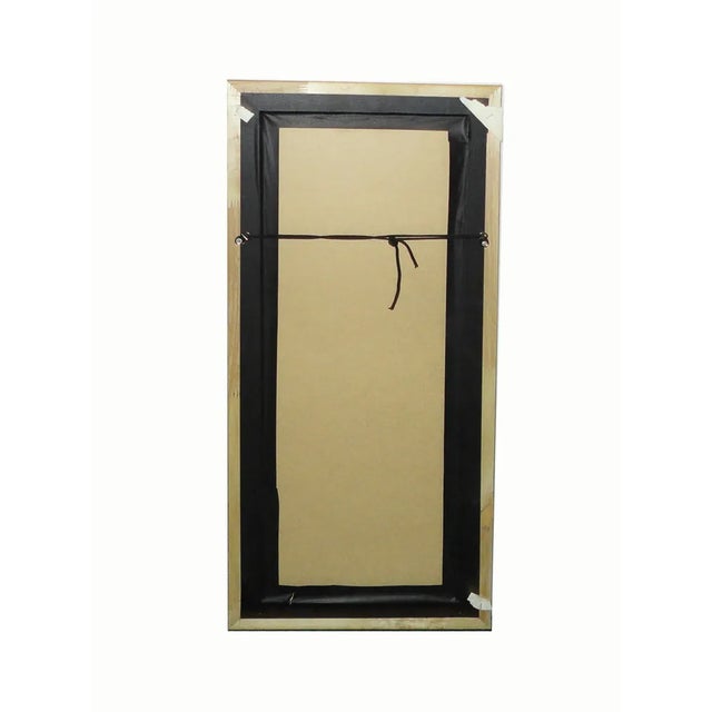 Vintage Hand Embroidered Framed Textile For Sale In San Francisco - Image 6 of 6