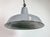 Metal Industrial British Grey Enamel Factory Pendant Lamp from Benjamin Electric Manufacturing Company, 1960s For Sale - Image 7 of 17