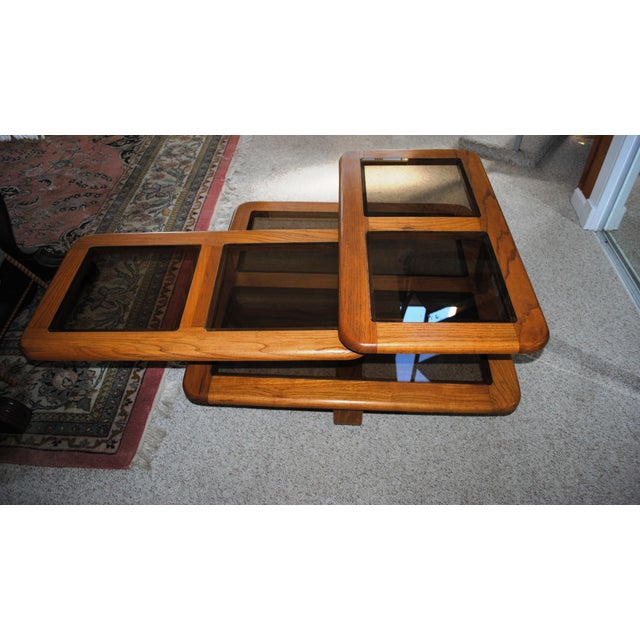 3 Tier Glass Coffee Table / Mid-Century Modern 3-Tier Wood and Smoked Glass Coffee ... - Check out our 3 tier coffee table selection for the very best in unique or custom, handmade pieces from our home & living shops.