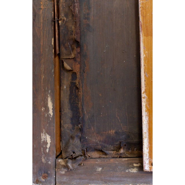 Writing Scholar of Antiquity, 1750s, Oil on Canvas For Sale - Image 10 of 14