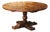 French Louis XIII Inlaid Walnut, Chestnut, Burl, Elm and Oak Round Dining Table For Sale
