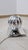 Chromed Metal Table Lamps with Touch Function, Set of 2, in Very Good conditions. Designed from 2000 European Plug (up to...