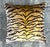 Vintage Velvet Tiger Throw Pillow For Sale - Image 12 of 12
