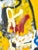 Abstract "It Happens at Midnight" Harrison Gilman Contemporary Abstract Mixed Media Painting For Sale - Image 3 of 12