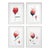 Organic Modern Florals — Set of Four Original Oil Paintings | Unframed For Sale - Image 12 of 12