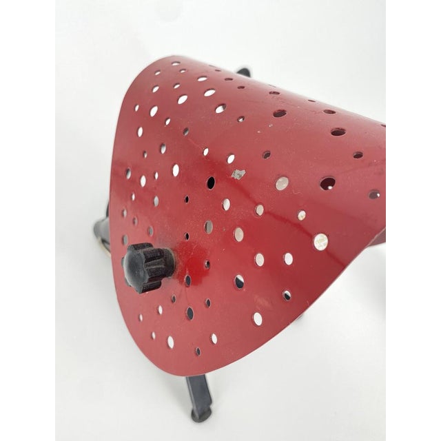 Table Lamp with Perforated Shade by Ernst Igl for Hillebrand, 1950s For Sale - Image 11 of 18