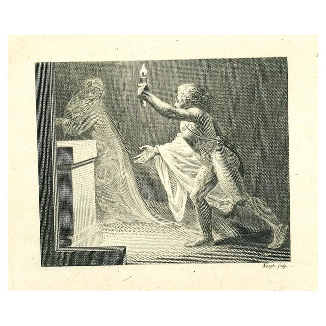 James Neagle, The Discovery, Original Etching, 1810 For Sale