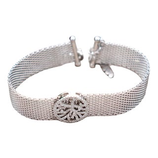 Tree of Life Silver Bracelet For Sale