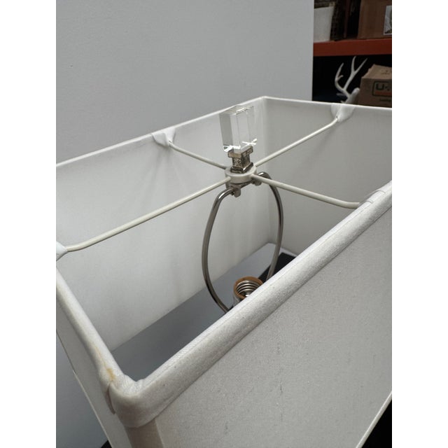 Traditional Solid Crystal Urn Lamp For Sale - Image 12 of 14