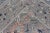 Large Floral Oushak Rug by Keivan Woven Arts, Gray, 10'1 X 14'2 For Sale - Image 12 of 13
