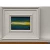 Golden Horizon - Miniature Abstract Landscape Art Study by Contemporary Artist, Angela Wakefield Art measures 7 x 5 inches...
