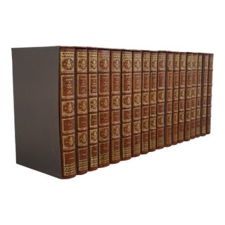 Diderot & D’ALEMBERT Set of Italian Leather Bound Encyclopedia For Sale