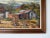 1970's Aileen Rush - Rustic Farm House Landscape Oil Painting, Framed For Sale - Image 10 of 11