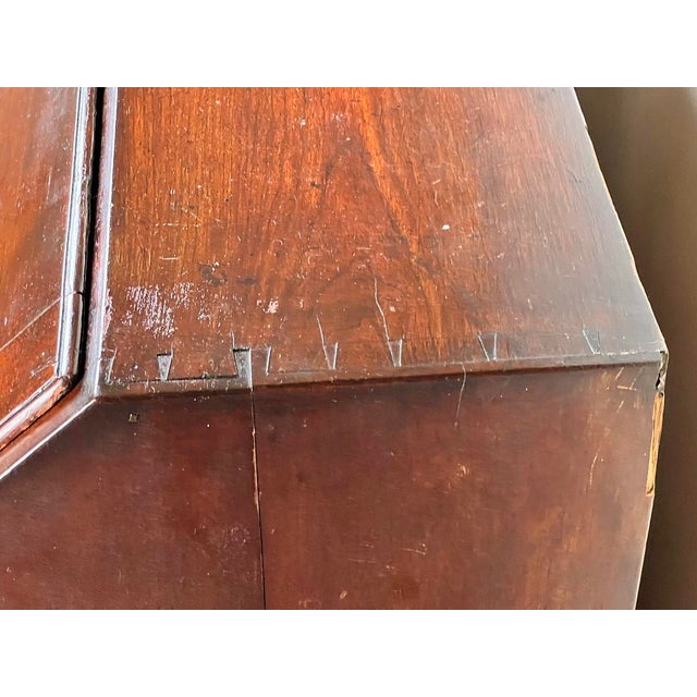 18th Century New England Chippendale Cherry Slant Front Desk, Circa 1770–1790 For Sale - Image 9 of 9