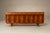 Brown Brazilian Modern Four-Door, Four-Drawer Caviúna Credenza With Drop-Front Bar, 1950s, Brazil For Sale - Image 8 of 18