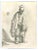 Charles Amand Durand after Rembrandt, Beggar in a High Cap, Engraving, 19th Century For Sale