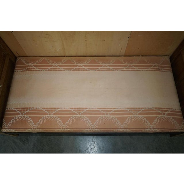 Arts & Crafts Limed Oak Cotswold Single Bed from Tudor Furniture, 1930s For Sale - Image 13 of 18