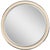 Thomas O'Brien for Visual Comfort Signature Tricia 24" Illuminated Round Mirror in Polished Nickel For Sale