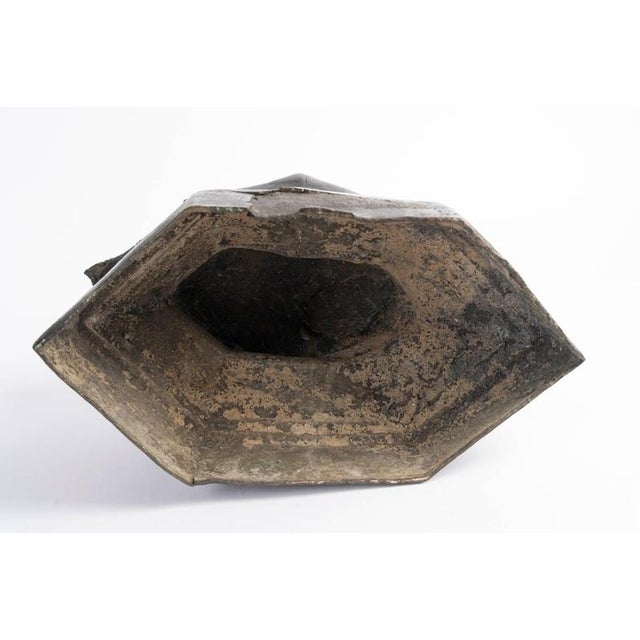 17th Century Bronze Sculpture of a Seated Buddha For Sale - Image 8 of 9