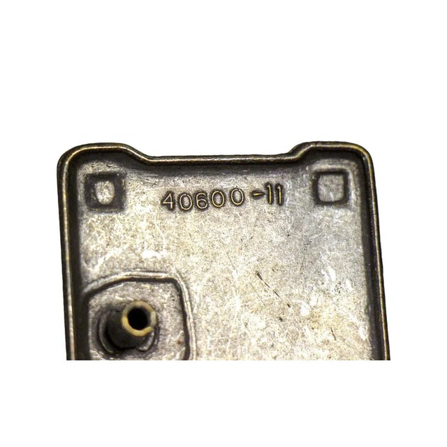 Arts & Crafts Black Metal Trunk Handle For Sale - Image 6 of 7