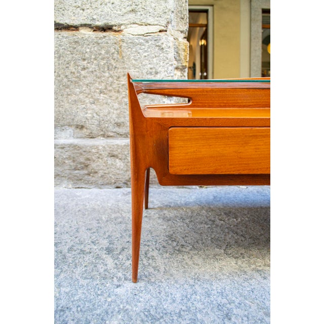 Gio Ponti Bedside Tables by La Permanente Mobili Cantù, Italy, 1960s, Set of 2 For Sale - Image 4 of 7
