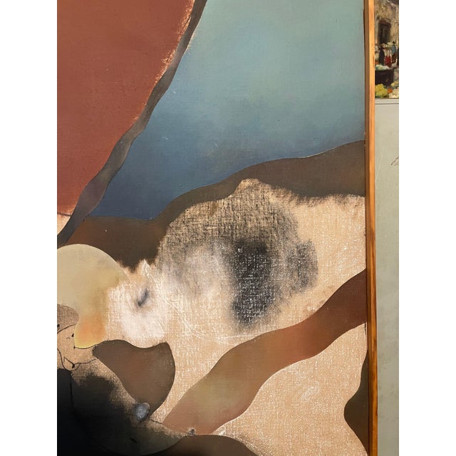 Josep Guinovart Bertrán, Abstract Spanish Catalan Oil Painting Josep Guinovart from Joan Prats Gallery, 1976 For Sale - Image 16 of 16