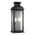 Sean Lavin by Visual Comfort Studio Pediment Medium Lantern, Dark Weathered Zinc For Sale