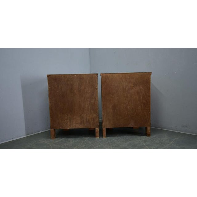 Art Deco Bedside Tables, Czechoslovakia, 1933, Set of 2 For Sale - Image 14 of 18