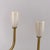 Mid-Century Modern Mid-Century Candlestick Five-Flame in Brass and Porcelain by Helmut Krüger, Berlin, 1950s For Sale - Image 3 of 6