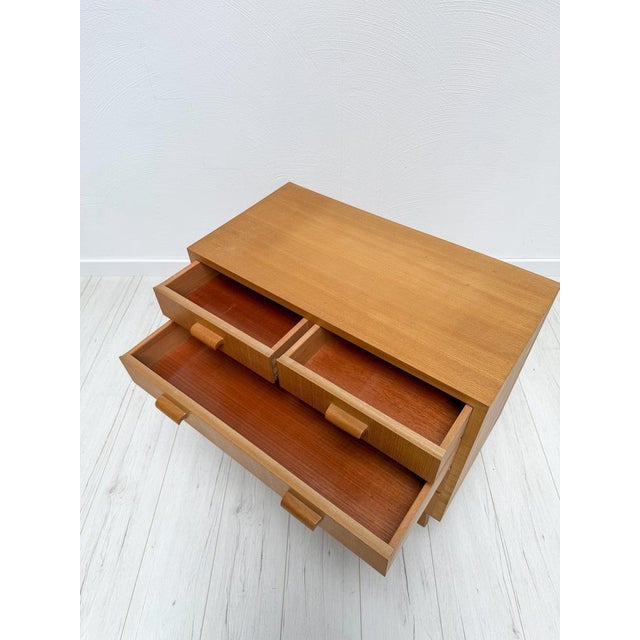 Mid-Century Modern Oak Chest of Drawers, 1960s For Sale - Image 6 of 8