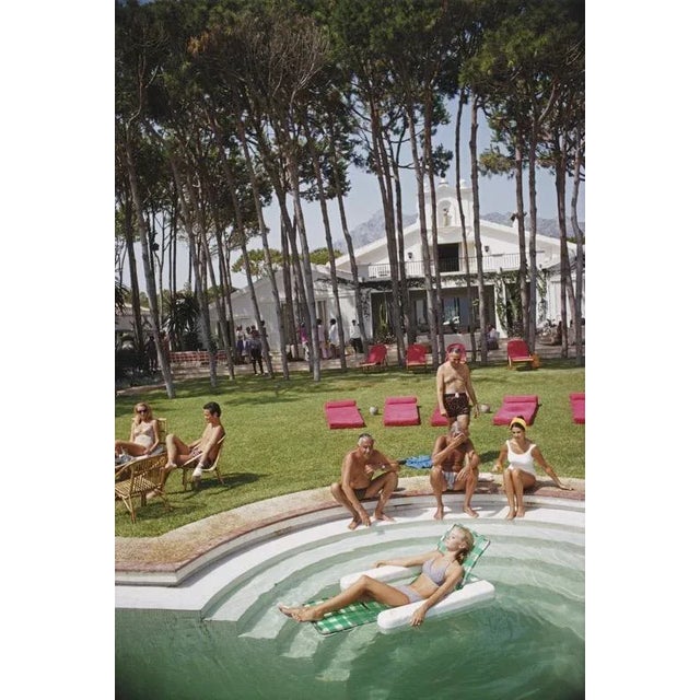 Marbella House Party 1976 Guests at a party at the home of Sebastiano Bergese in Marbella, Spain, August 1967. (Photo by...