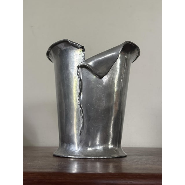 Pewter Champagne Bucket Cooler by Jean Goardere, 1970s For Sale - Image 6 of 16