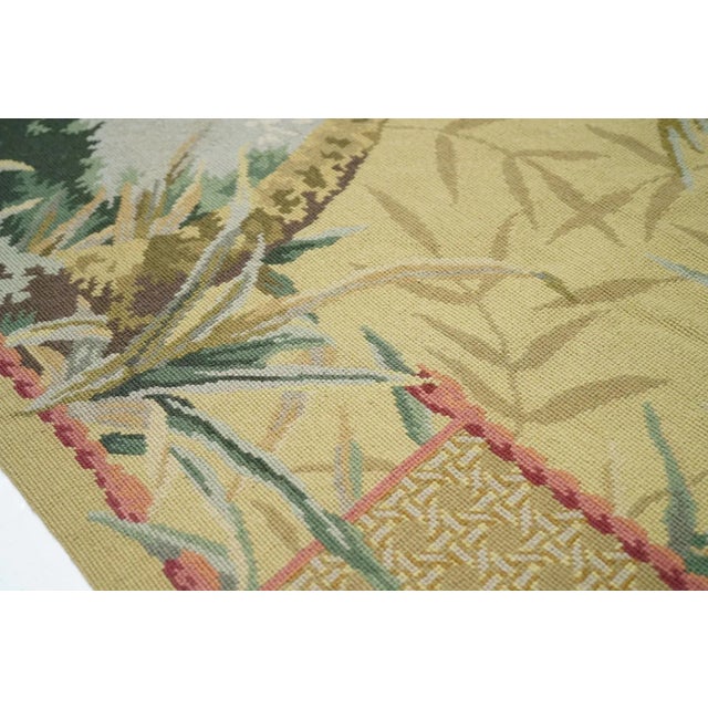 French Aubusson Design Rug 5'10'' X 9'1'' For Sale In New York - Image 6 of 10