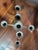 Decorative Brass Candlelabra With Six Flared Arms For Sale In Dallas - Image 6 of 11