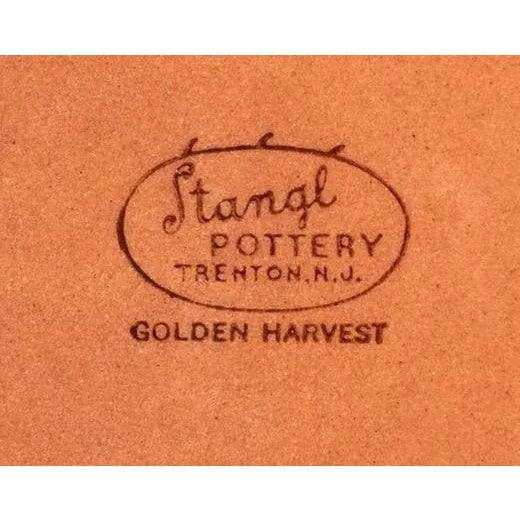 Golden Harvest Platter Stangl Pottery was a company in New Jersey, that manufactured a line of hand-painted dinnerware...