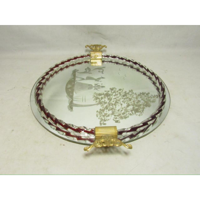 Murano Glass Drinks Tray For Sale - Image 12 of 16