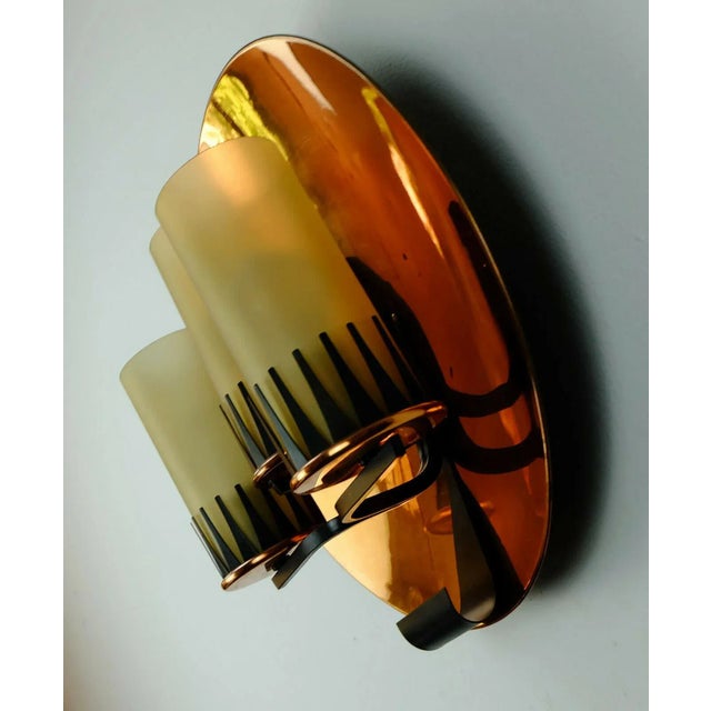 1960s Copper Wall Sconce, 1960s For Sale - Image 5 of 10